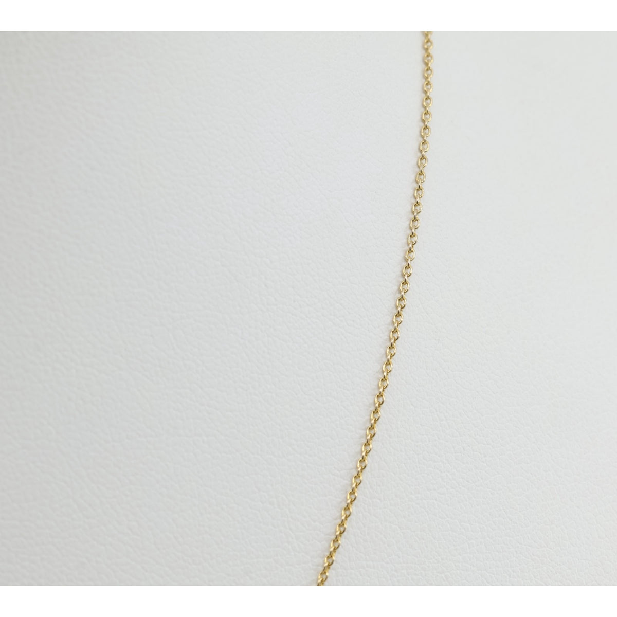 Thin 14K Yellow Gold Link Chain Necklace