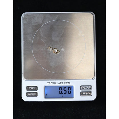 14K Yellow Gold Little Baby Girl CZ Charm Pendant