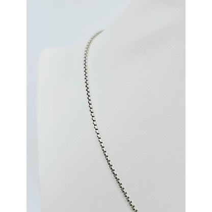 David Yurman Sterling Silver & 14K Gold Diamond Classic Cable Cross Necklace