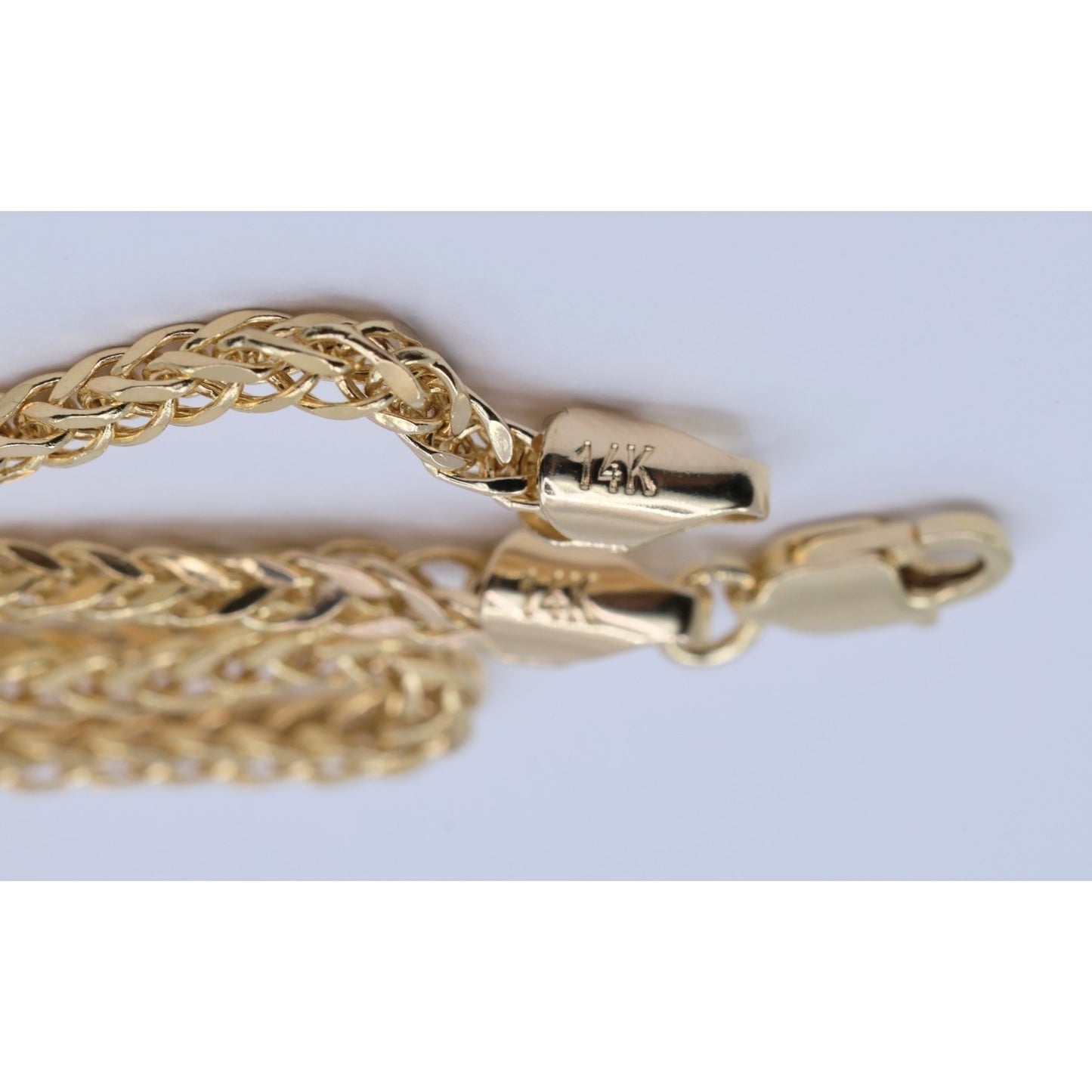14K Yellow Gold Franco Link Chain Necklace