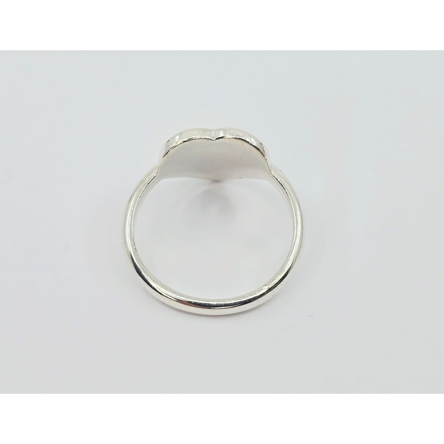 Please Return To Tiffany & Co. Sterling Silver Classic Heart Band Ring