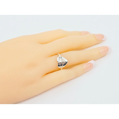 Please Return To Tiffany & Co. Sterling Silver Classic Heart Band Ring