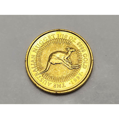 1997 Australian Elizabeth II 15 Dollars 3rd Portrait Kangaroo Gold Proof Coin