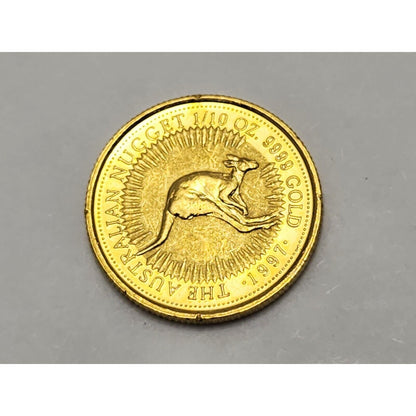 1997 Australian Elizabeth II 15 Dollars 3rd Portrait Kangaroo Gold Proof Coin