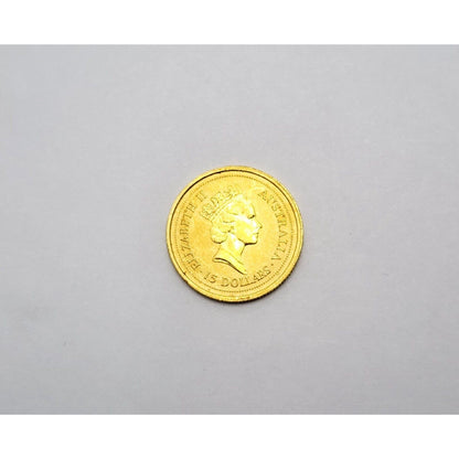 1997 Australian Elizabeth II 15 Dollars 3rd Portrait Kangaroo Gold Proof Coin