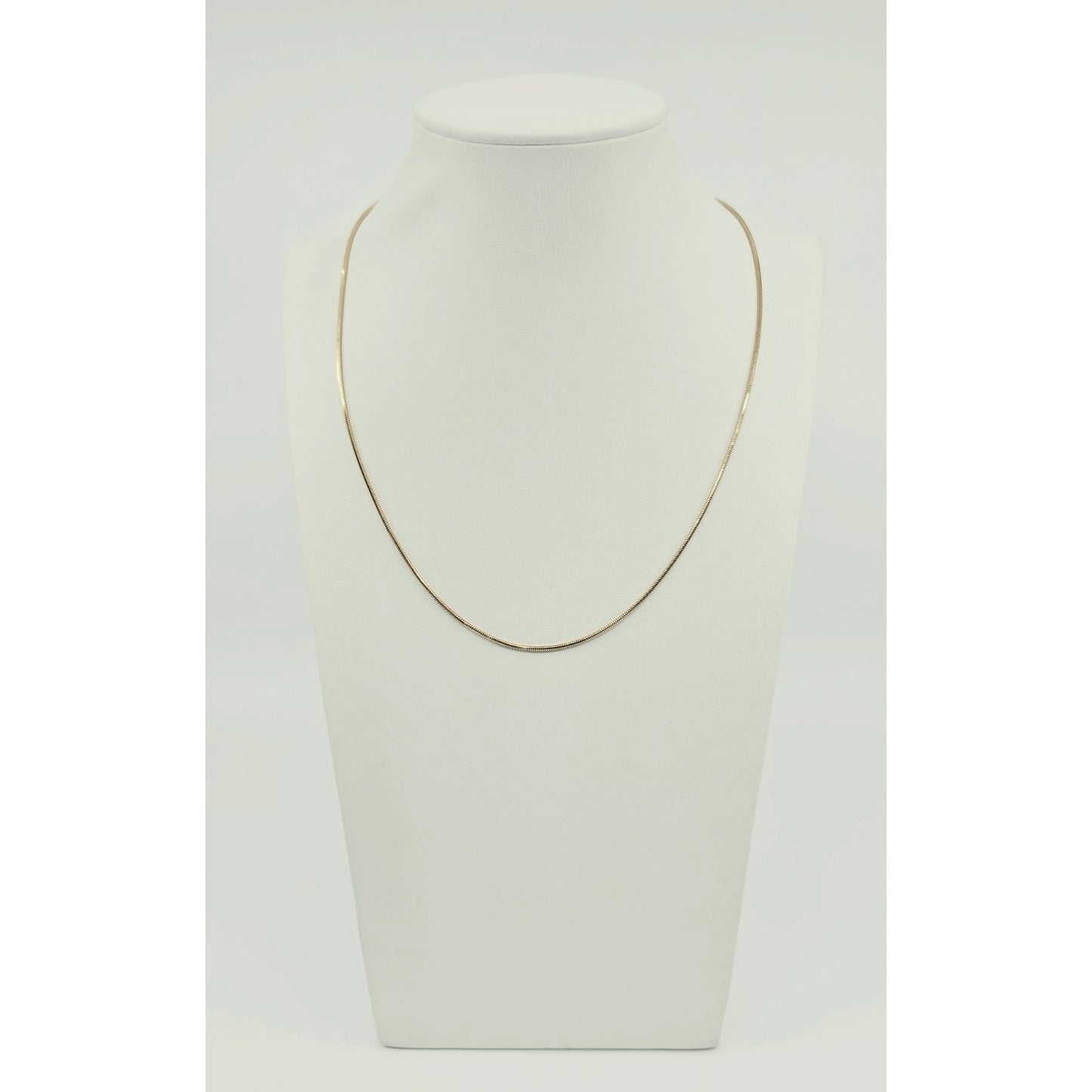 14K Yellow Gold Snake Chain Necklace