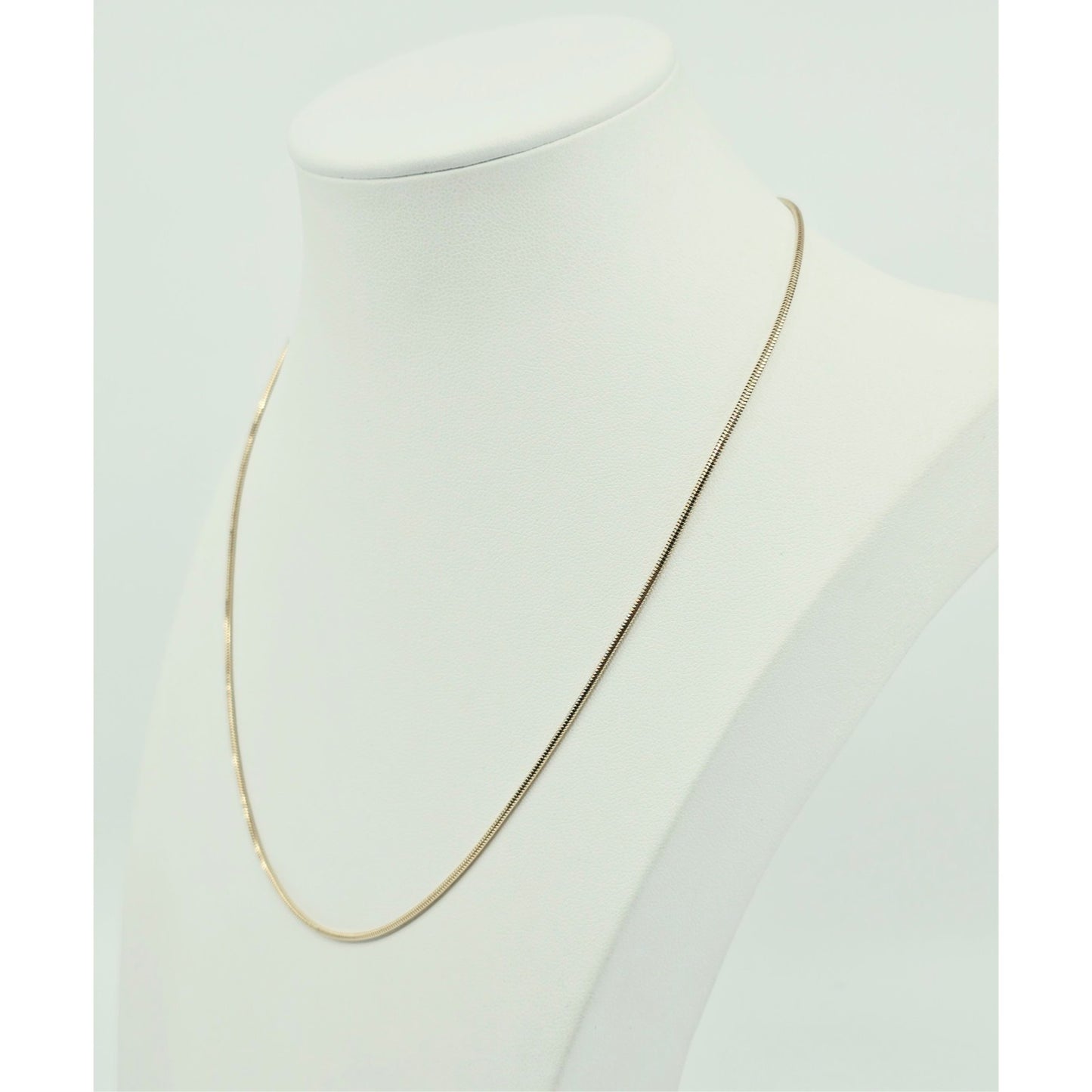 14K Yellow Gold Snake Chain Necklace