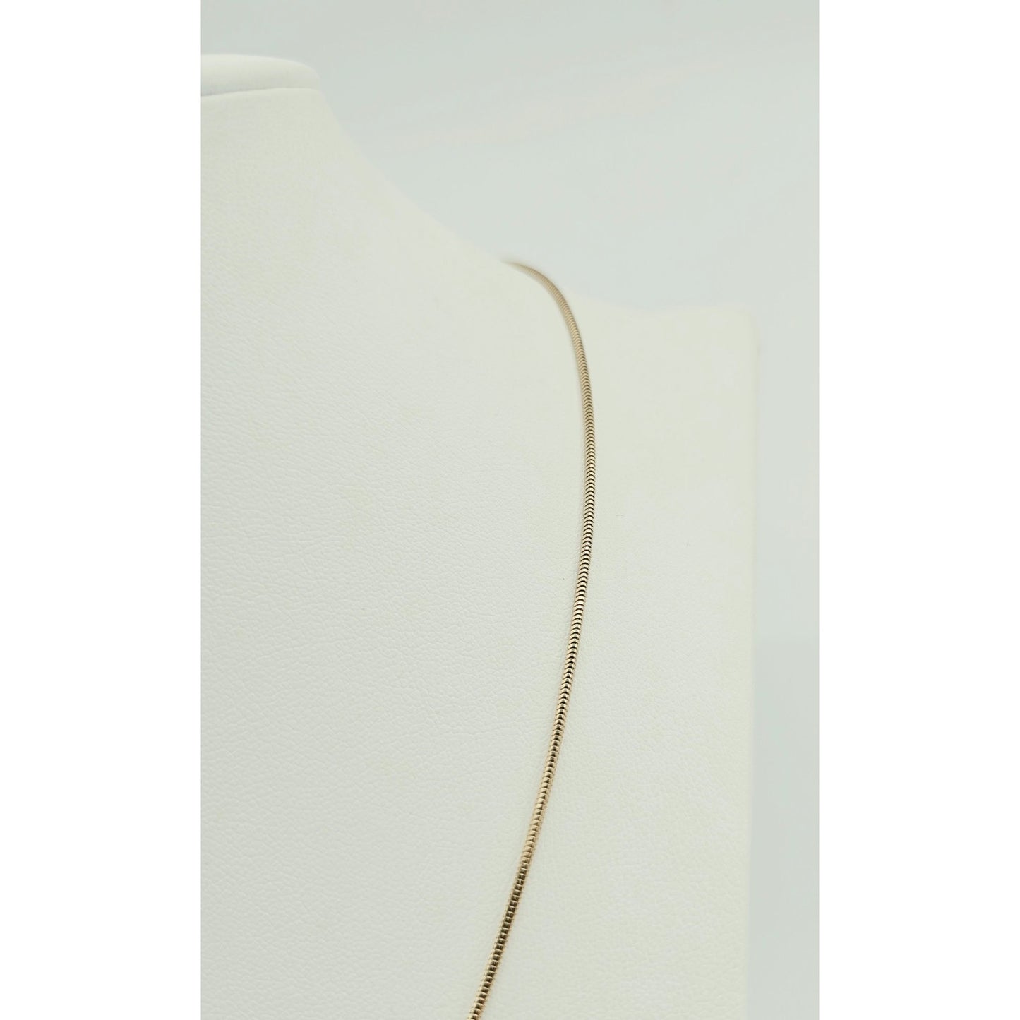 14K Yellow Gold Snake Chain Necklace