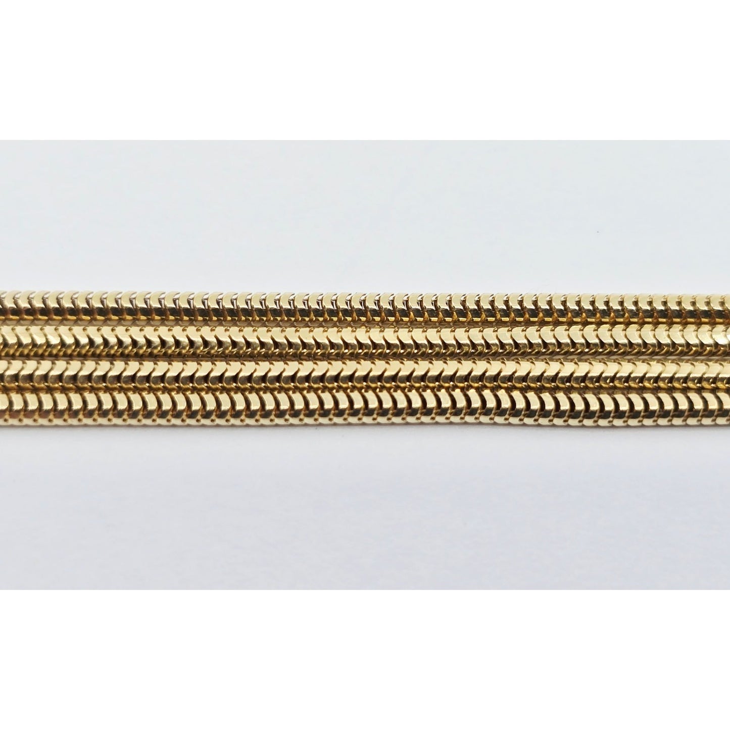 14K Yellow Gold Snake Chain Necklace