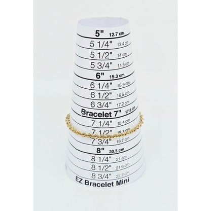 10K Yellow Gold Rope Bracelet