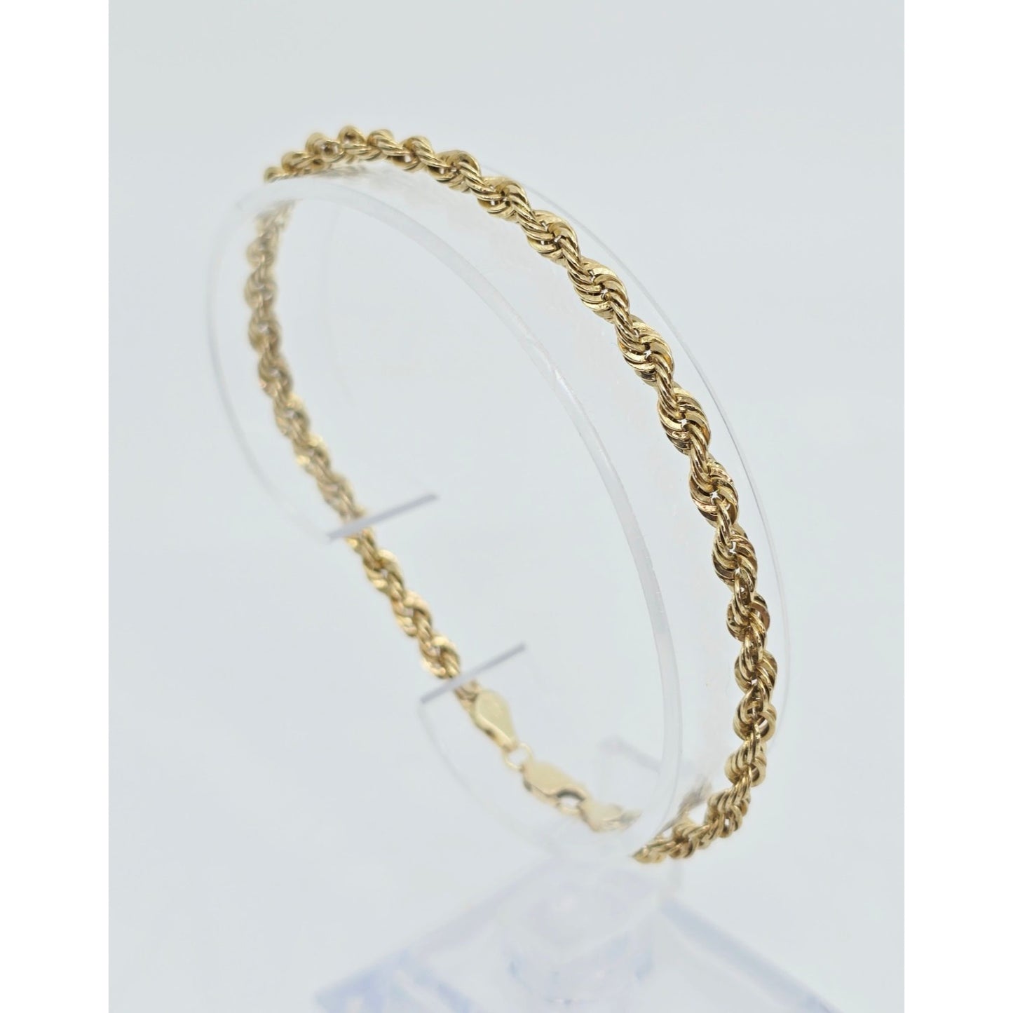 10K Yellow Gold Rope Bracelet