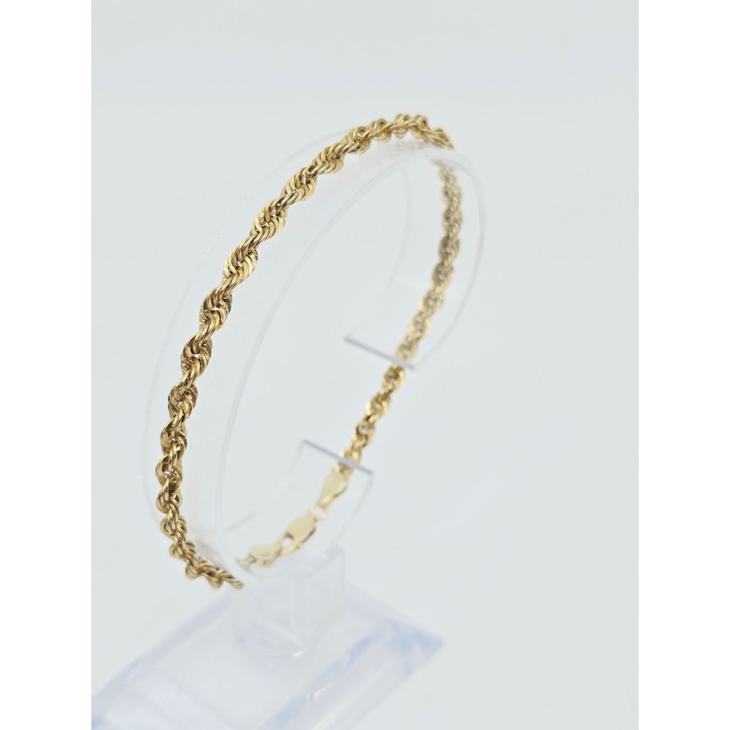 10K Yellow Gold Rope Bracelet