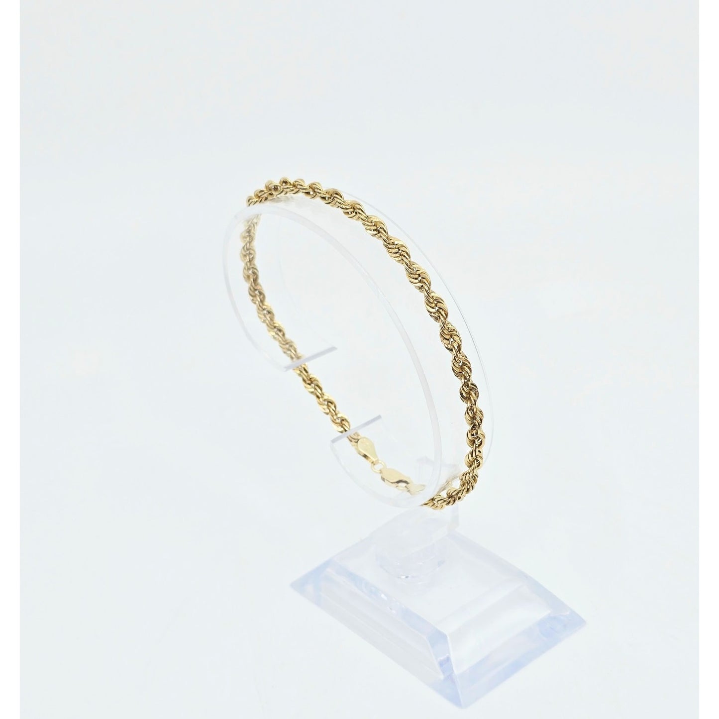 10K Yellow Gold Rope Bracelet