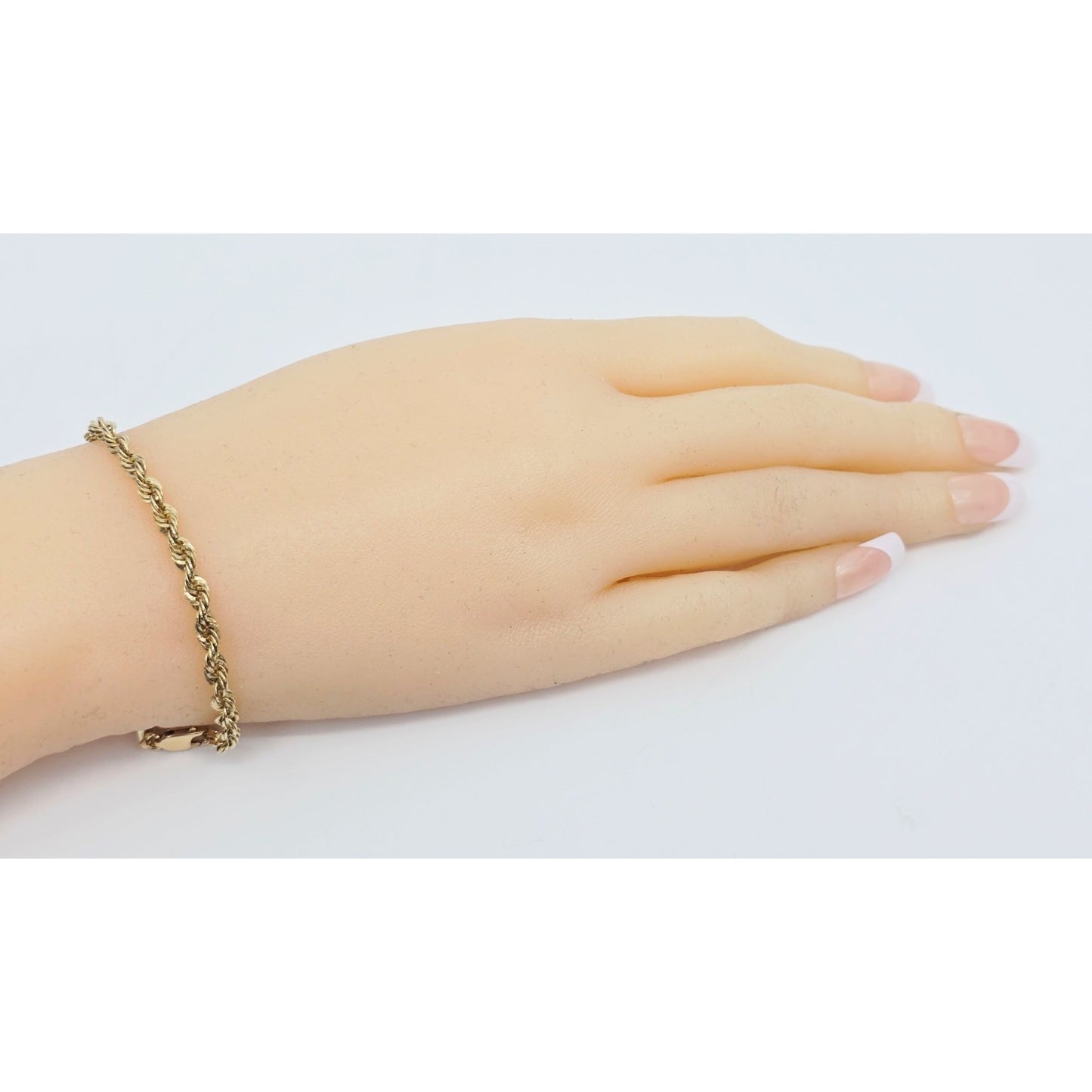 10K Yellow Gold Rope Bracelet