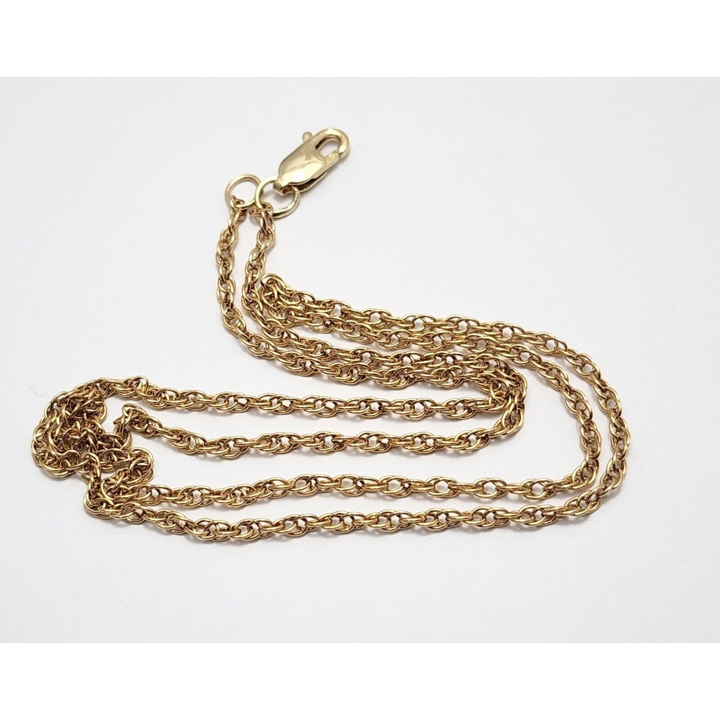 14K Yellow Gold Link Chain Necklace