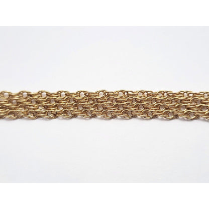 14K Yellow Gold Link Chain Necklace