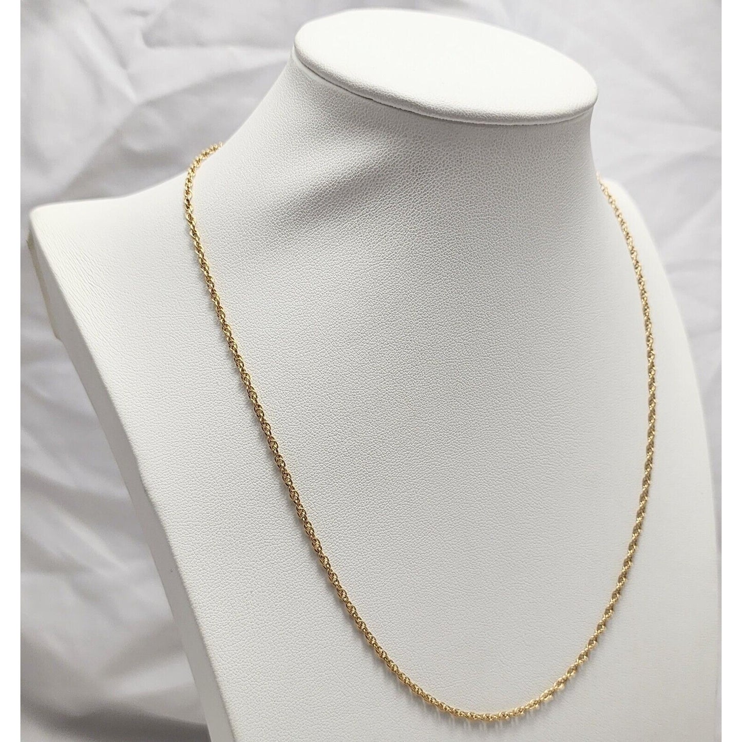 14K Yellow Gold Link Chain Necklace