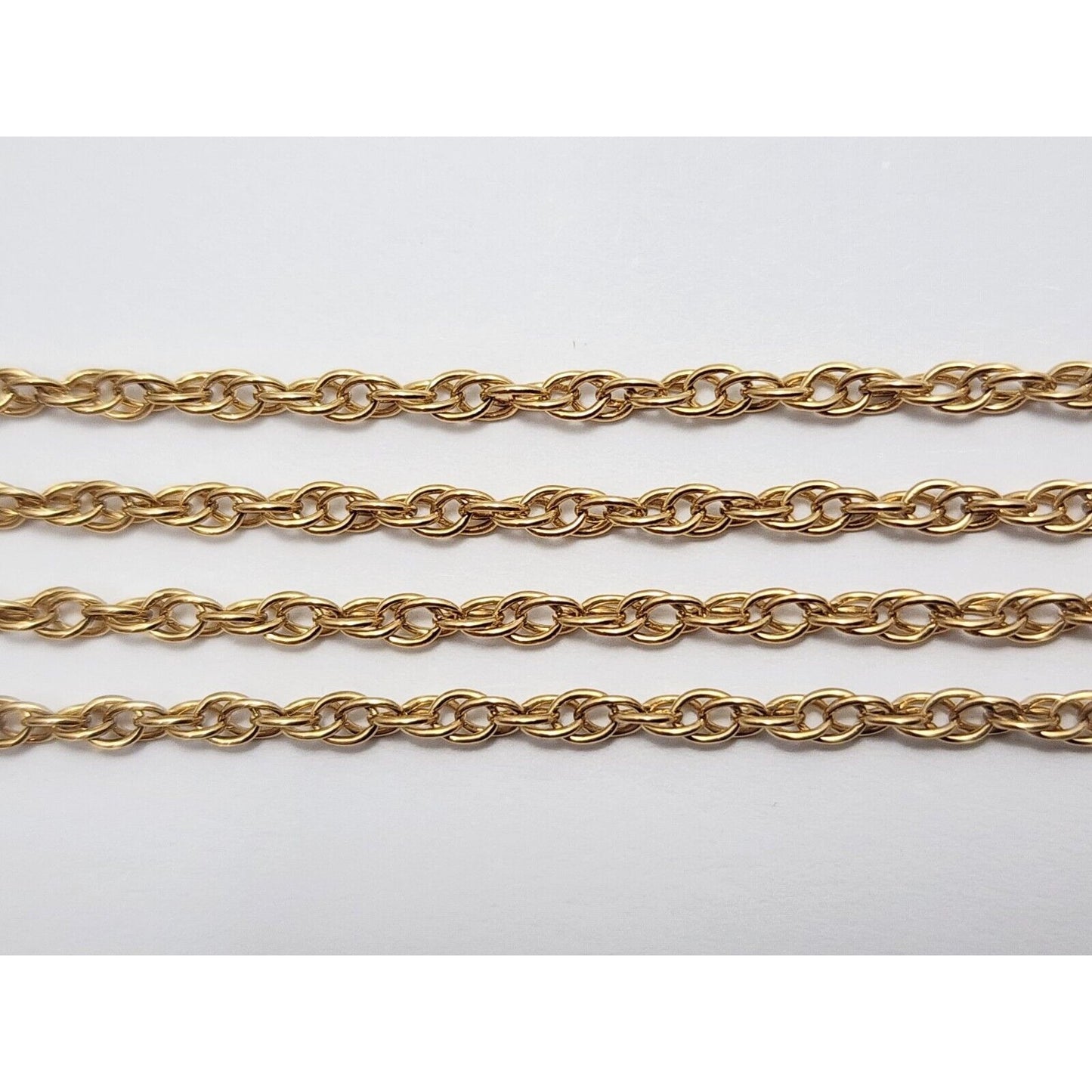 14K Yellow Gold Link Chain Necklace