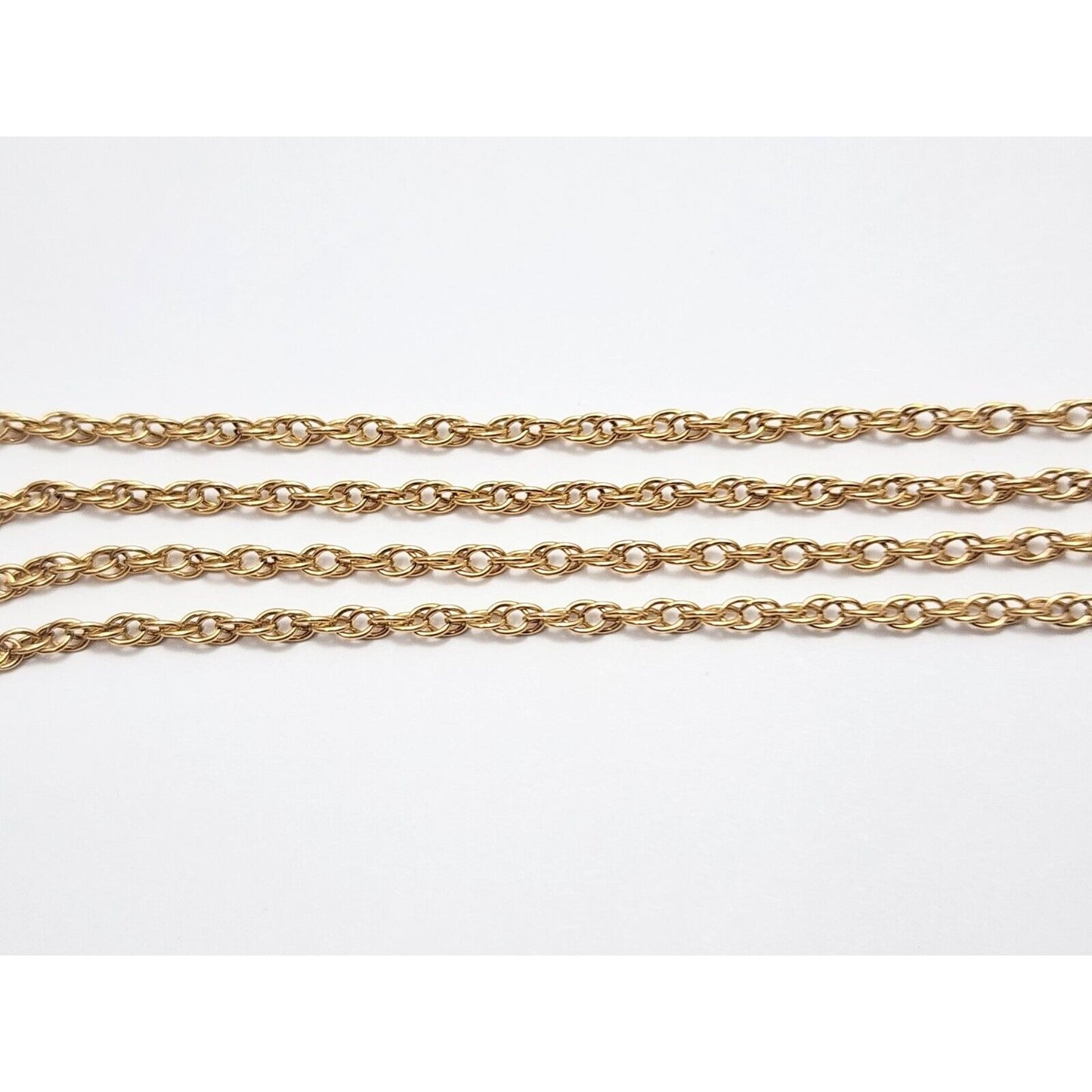 14K Yellow Gold Link Chain Necklace