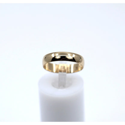 10K Yellow Gold Polished Wedding Band Ring