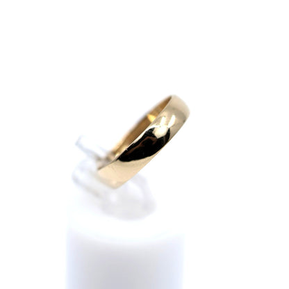 10K Yellow Gold Polished Wedding Band Ring