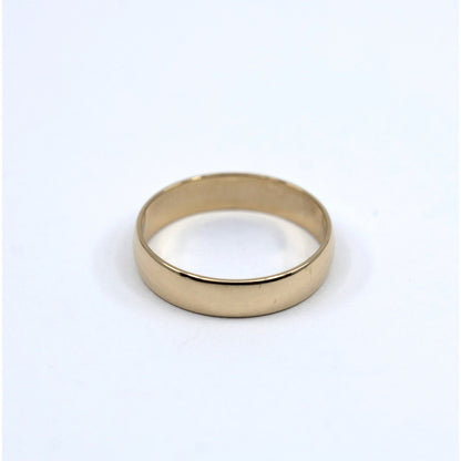 10K Yellow Gold Polished Wedding Band Ring