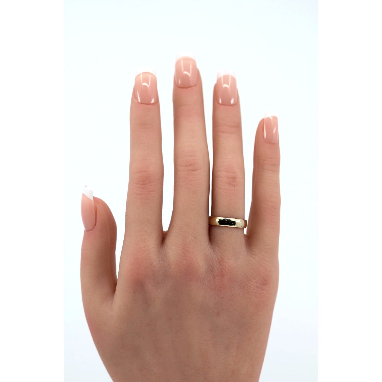 10K Yellow Gold Polished Wedding Band Ring