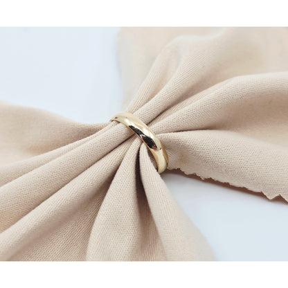 14K Yellow Gold Polished Wedding Band Ring