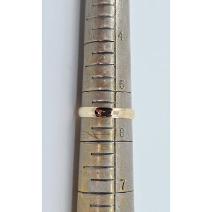 14K Yellow Gold Polished Wedding Band Ring