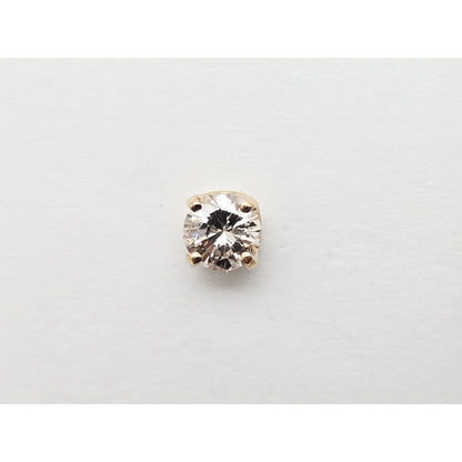 14K Yellow Gold Diamond Stud Earrings 0.66 TCW