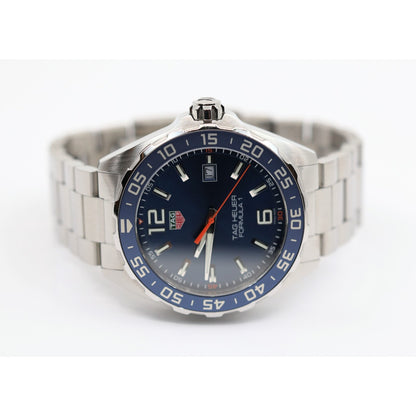 TAG Heuer Formula 1 WAZ1010.BA0842 43mm Blue Dial Quartz Steel Men's Watch