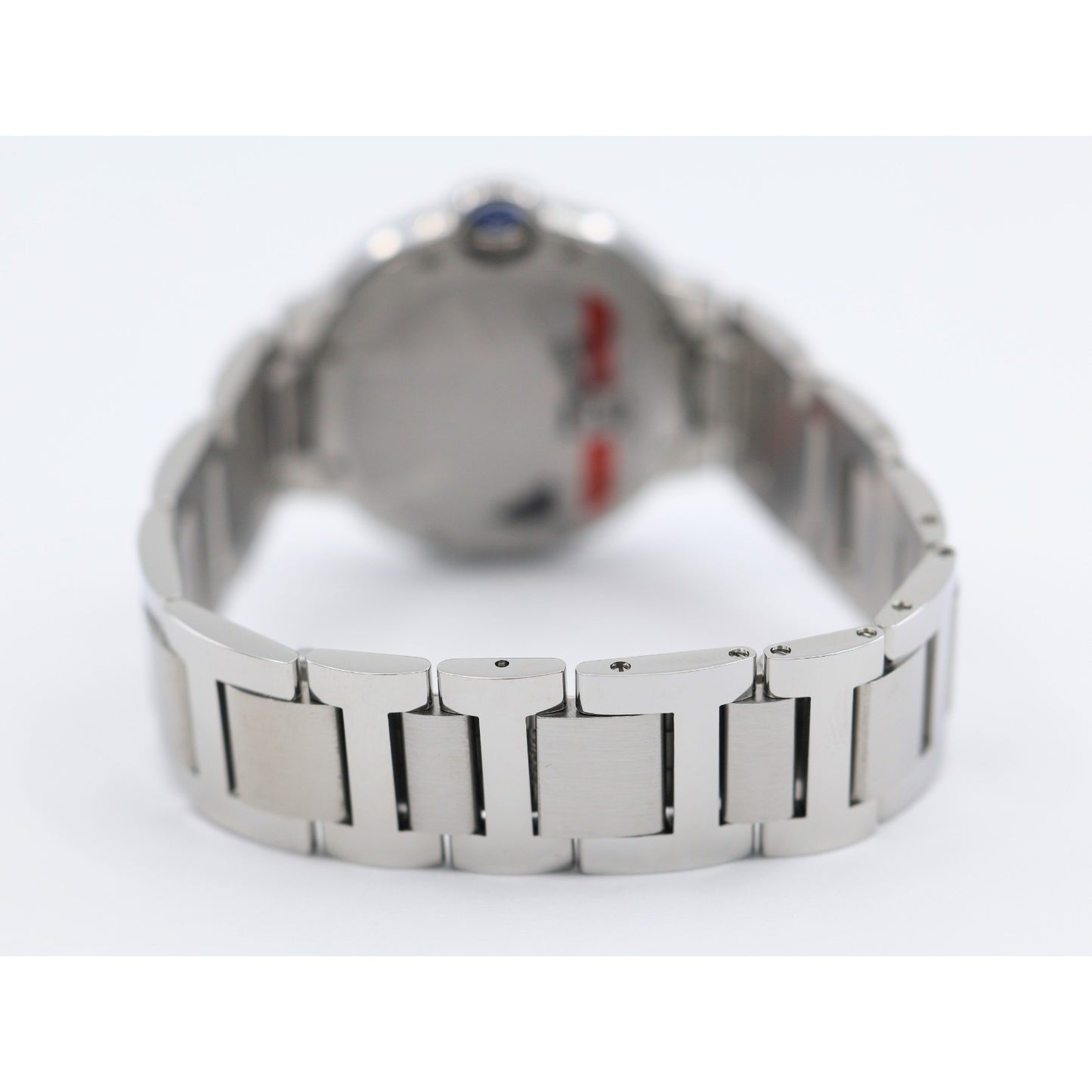 Cartier Ballon Bleu WSBB0048 36mm Automatic Custom Diamond Bezel Watch