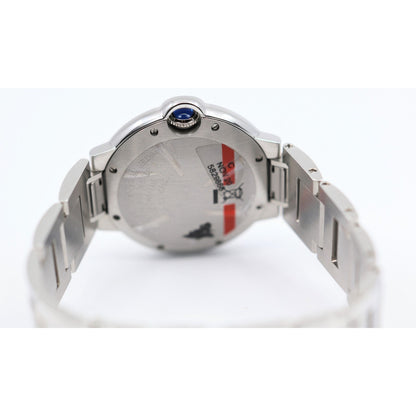 Cartier Ballon Bleu WSBB0048 36mm Automatic Custom Diamond Bezel Watch