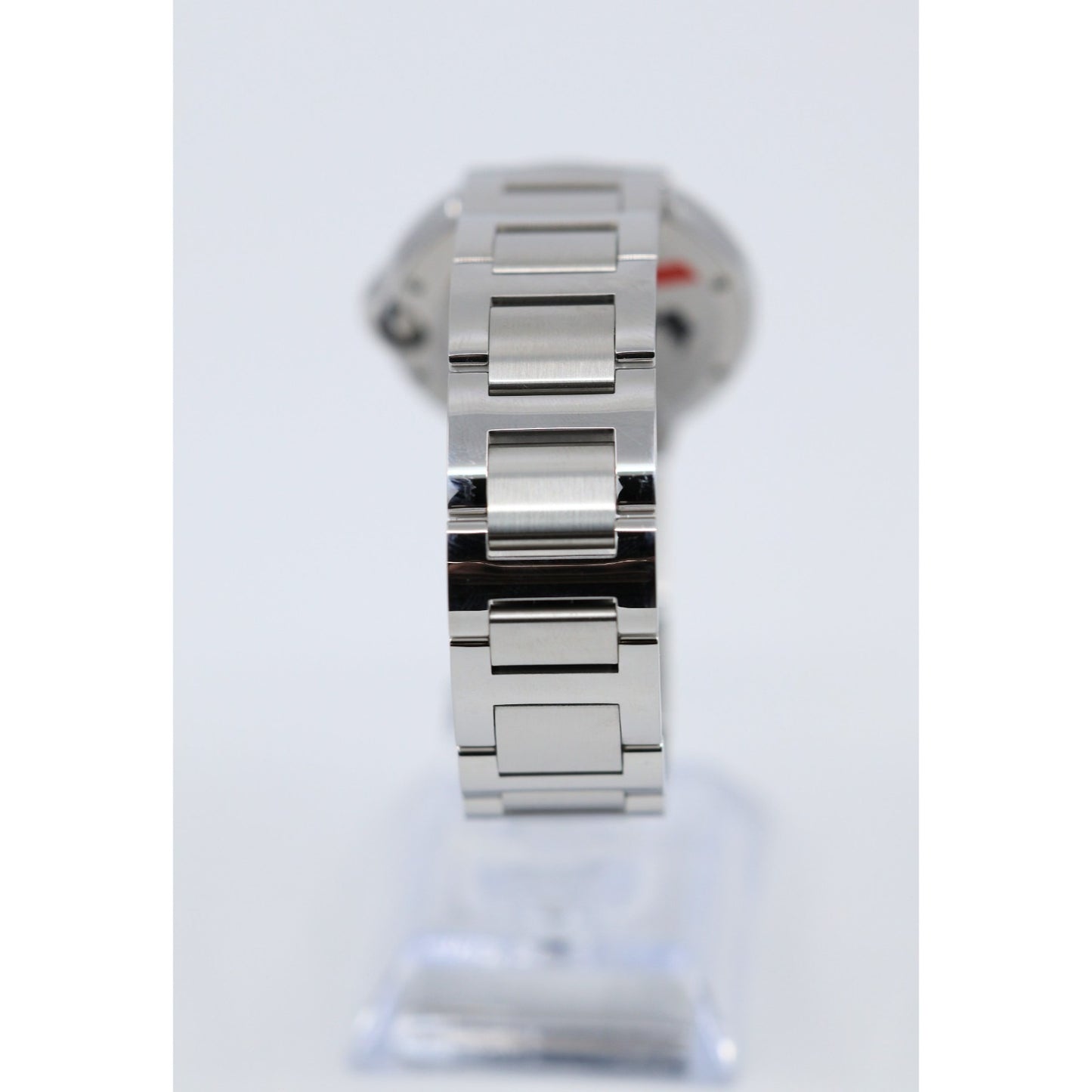 Cartier Ballon Bleu WSBB0048 36mm Automatic Custom Diamond Bezel Watch