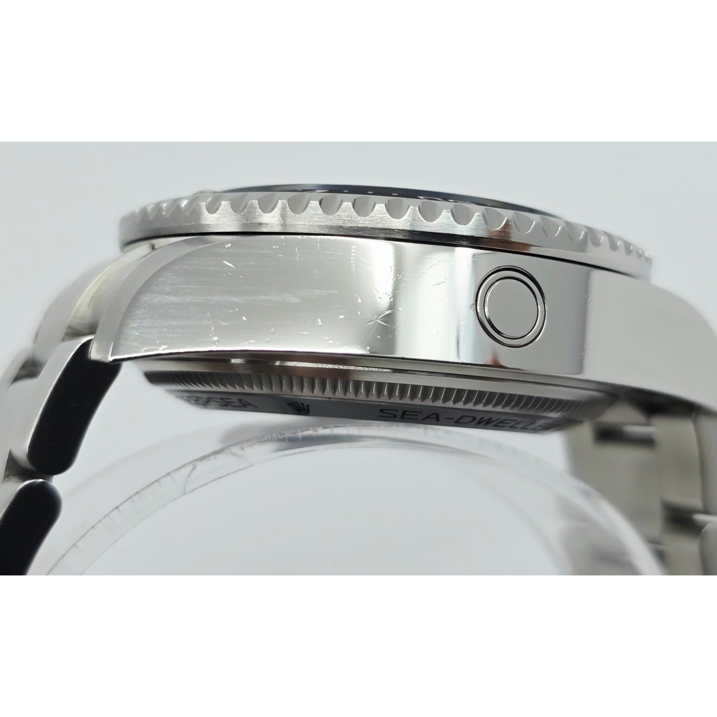 Rolex Sea Dweller Deepsea 44mm Black Dial Stainless Steel Automatic Watch 136660