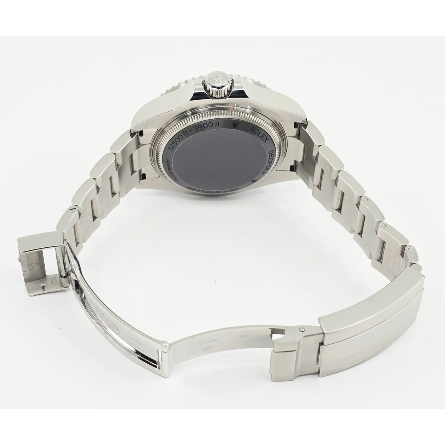 Rolex Sea Dweller Deepsea 44mm Black Dial Stainless Steel Automatic Watch 136660