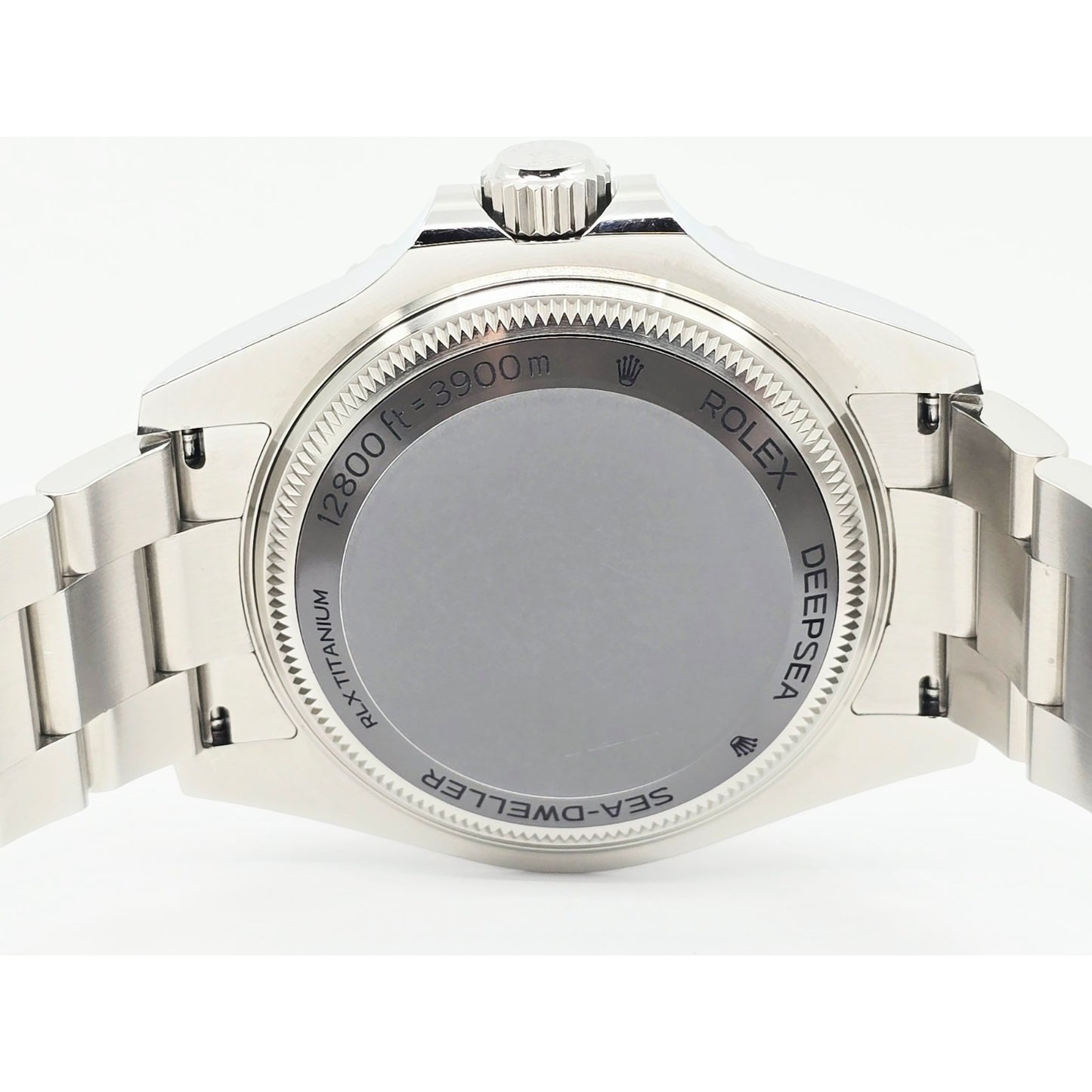 Rolex Sea Dweller Deepsea 44mm Black Dial Stainless Steel Automatic Watch 136660
