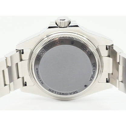 Rolex Sea Dweller Deepsea 44mm Black Dial Stainless Steel Automatic Watch 136660