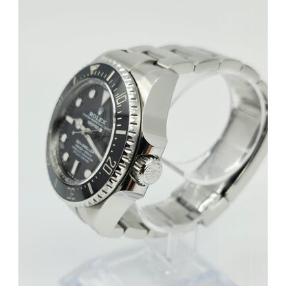 Rolex Sea Dweller Deepsea 44mm Black Dial Stainless Steel Automatic Watch 136660