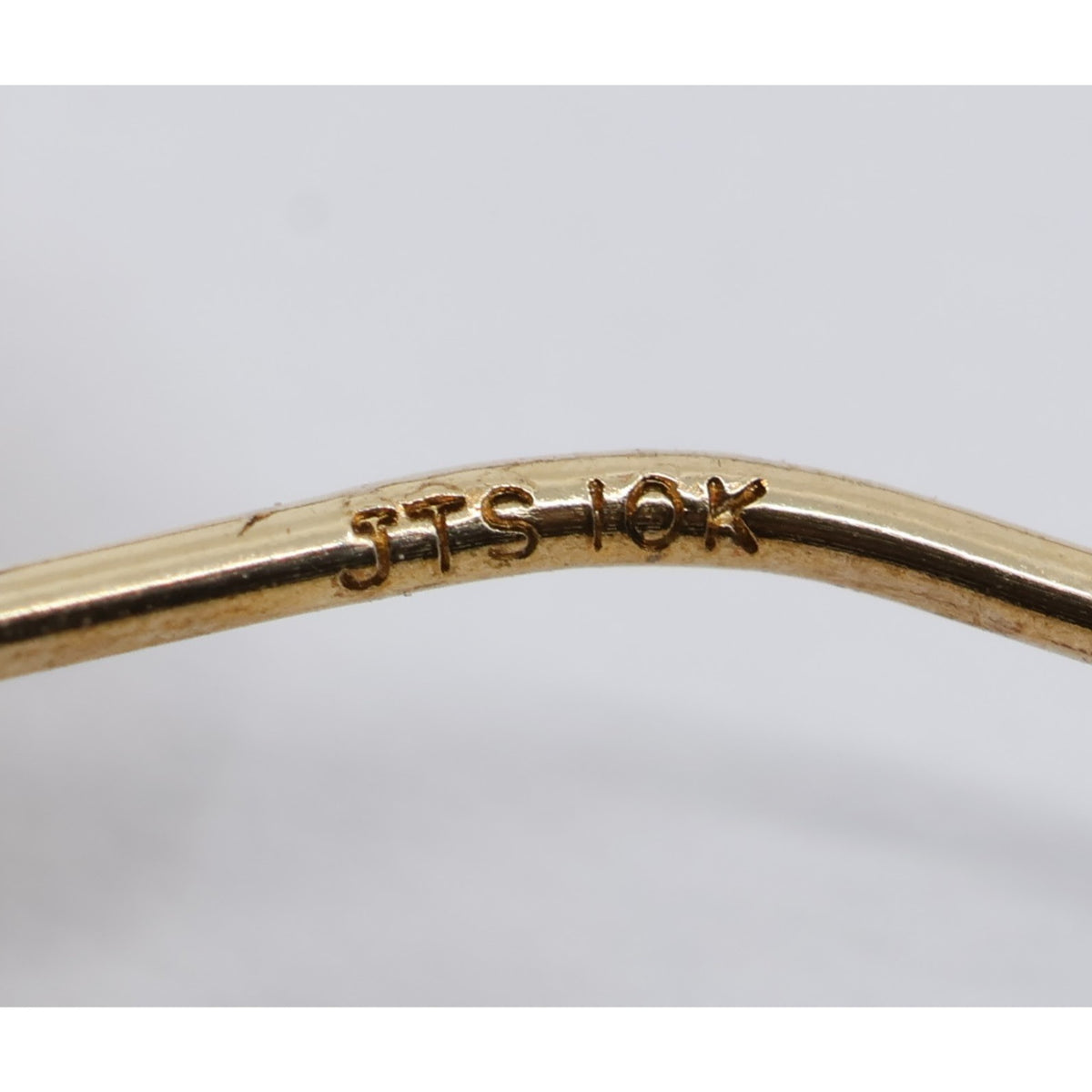 Large 10K Yellow Gold Braided Twist Diamond Cut Heart Hoop Earrings