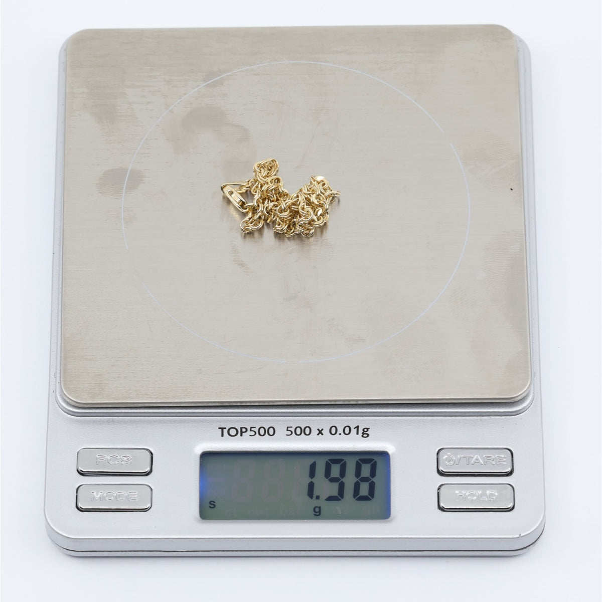 14K Yellow Gold Bismark Link Bracelet