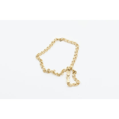 14K Yellow Gold Bismark Link Bracelet