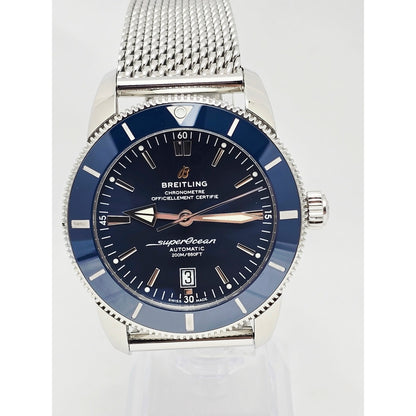 Breitling Superocean Heritage II 46 B20 46mm B20 Steel Blue Dial Box & Papers