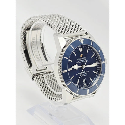 Breitling Superocean Heritage II 46 B20 46mm B20 Steel Blue Dial Box & Papers