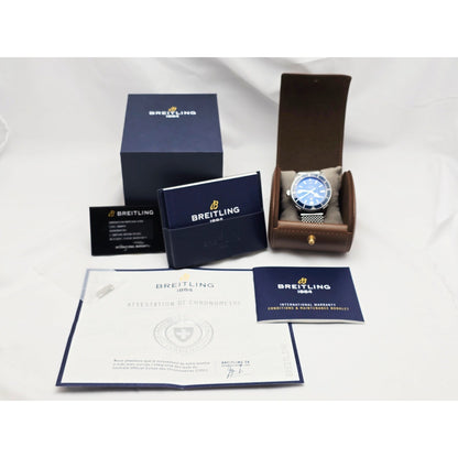 Breitling Superocean Heritage II 46 B20 46mm B20 Steel Blue Dial Box & Papers