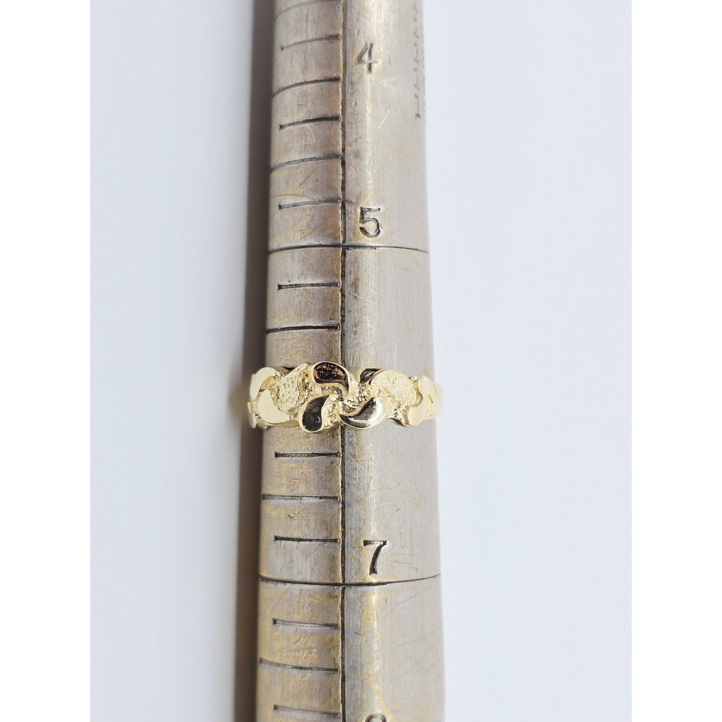 10K Yellow Gold Nugget Ring