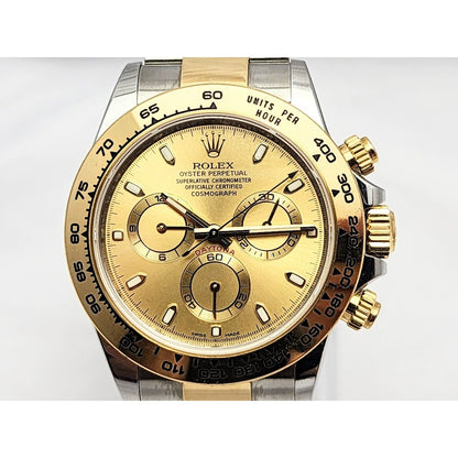 Rolex Daytona Cosmograph 116503 Champagne Dial Two-Tone Steel & Yellow Gold 40mm