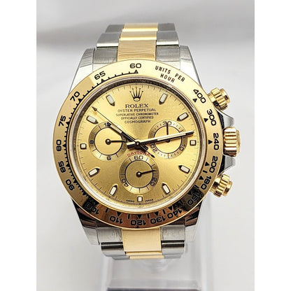 Rolex Daytona Cosmograph 116503 Champagne Dial Two-Tone Steel & Yellow Gold 40mm