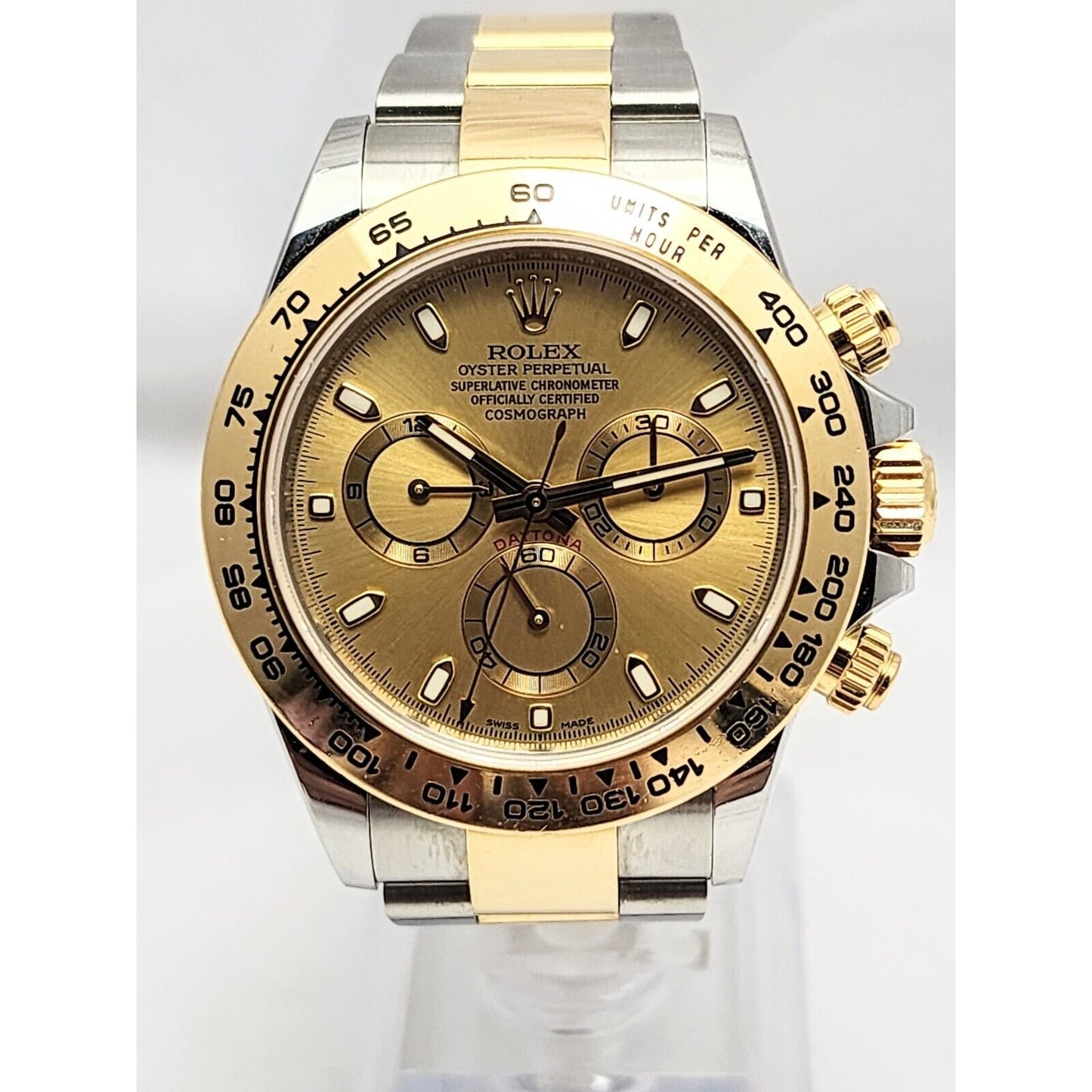 Rolex Daytona Cosmograph 116503 Champagne Dial Two-Tone Steel & Yellow Gold 40mm