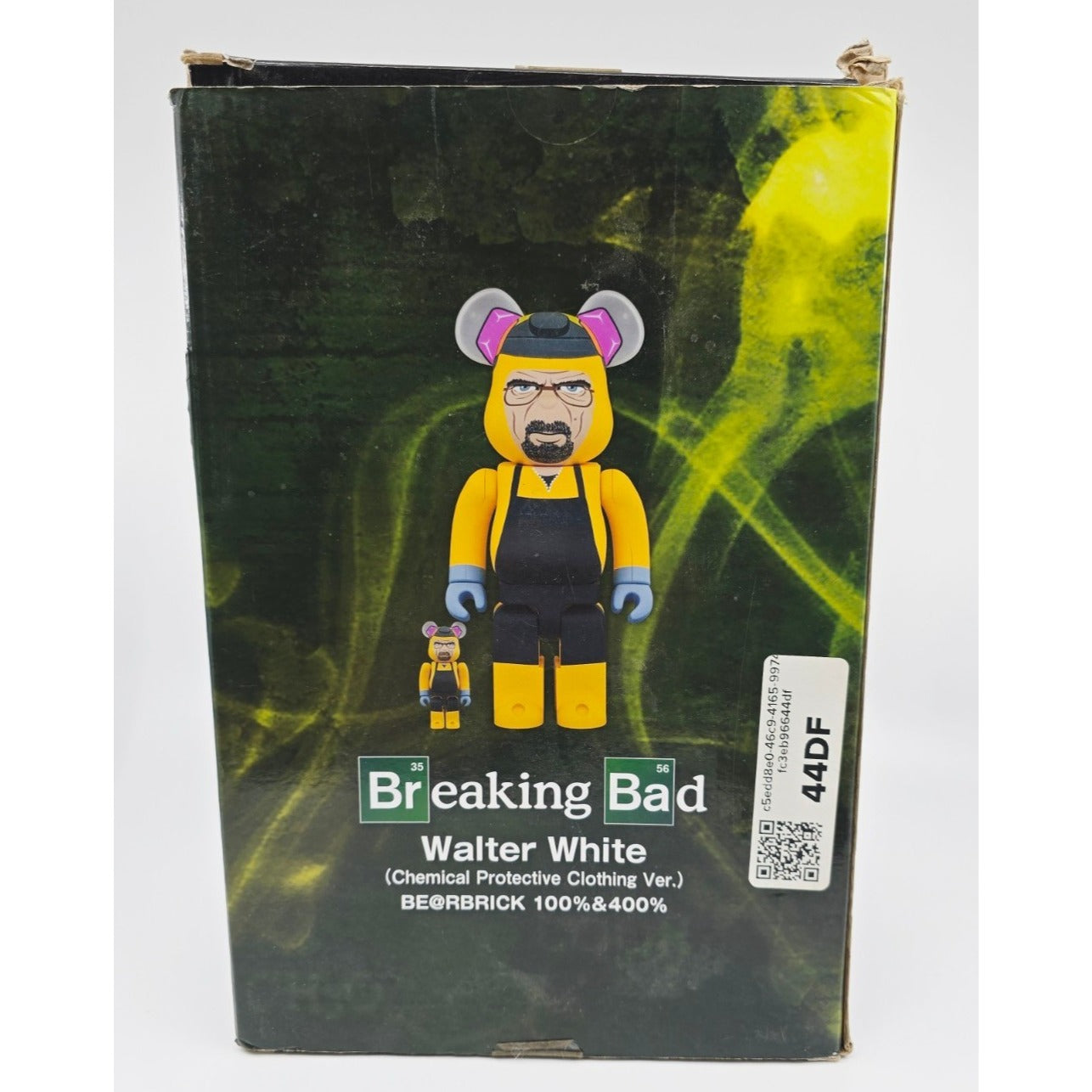 Bearbrick Breaking Bad Walter White Chemical Protective Clothing 100% & 400% Set